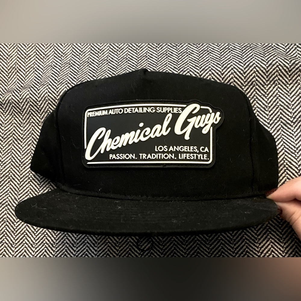 🖤NEVER WORN🖤 CHEMICAL GUYS FLAT BILL SNAP BACK